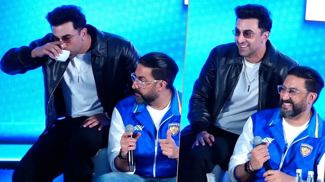 Ranbir Kapoor & Abhishek Bachchan The Grand Launch Of The Indian Super  Gaming League | MS Bollwyood