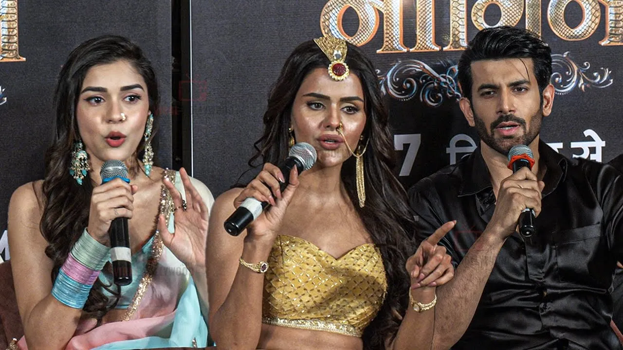 Naagin 7 Press Conference 🐍 Priyanka Chahar Choudhary, Eisha Singh & Namik  Paul