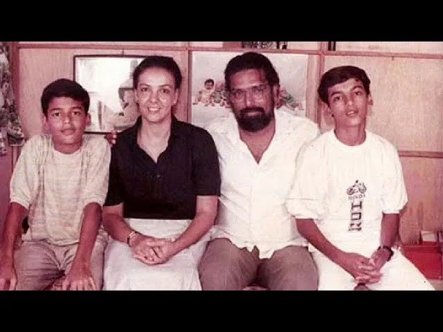 John Abraham With His Father and Brother, Mother, Sister, Wife - YouTube