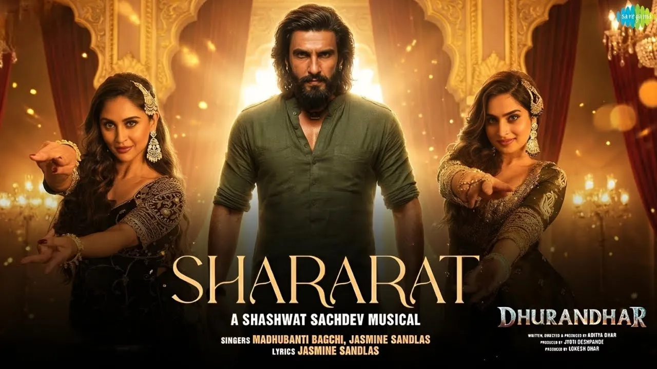 SHARARAT - Song | Official Video | Dhurandhar | Ranveer Singh | Jasmine  Sandlas | Shashwat Sachdev
