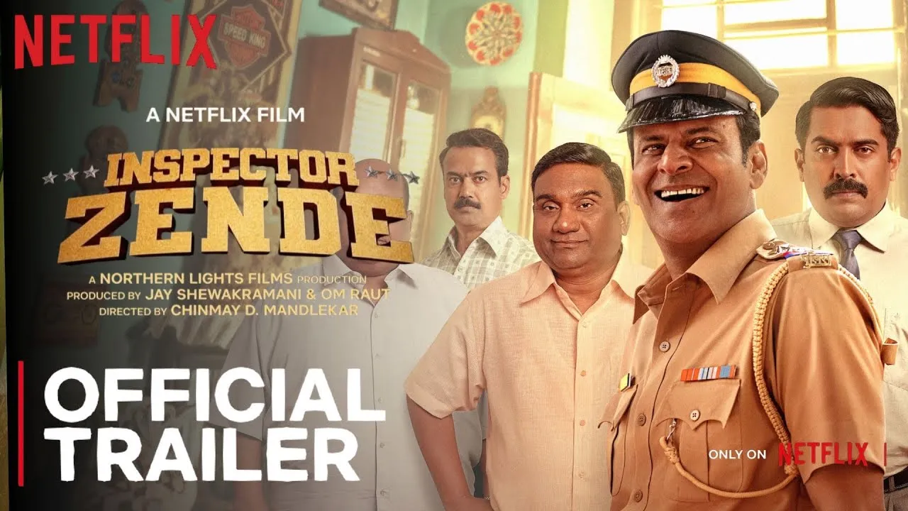 Inspector Zende Trailer 2025 | Manoj Bajpayee, Jim Sarbh | Netflix | Sep 5  | Inspector Zende 2025