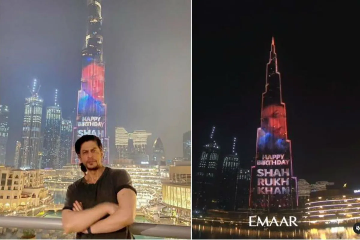 Dubai's Burj Khalifa Adds Sparkle to Shah Rukh Khan's Birthday Celebration-  Watch Video