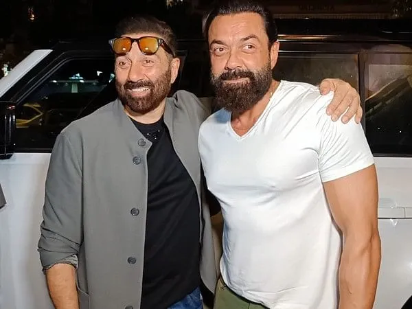 Bobby Deol 30 Years in Bollywood Sunny Deol attends success party of 'Gadar 2' with his brother Bobby Deol