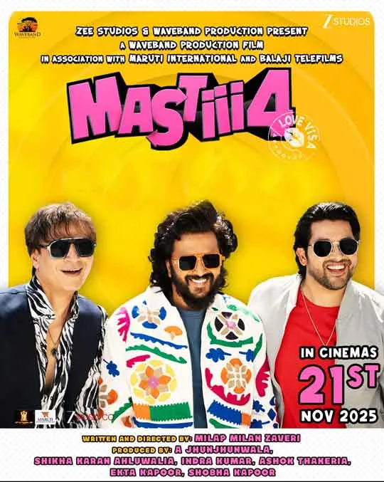 Mastiii 4 Movie: Review | Release Date (2025) | Songs | Music | Images |  Official Trailers | Videos | Photos | News - Bollywood Hungama