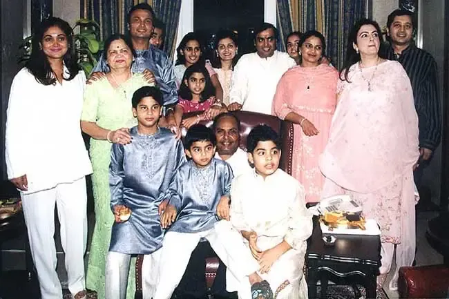 Dhirubhai Ambani's Grandchildren: Continuing the Family Legacy