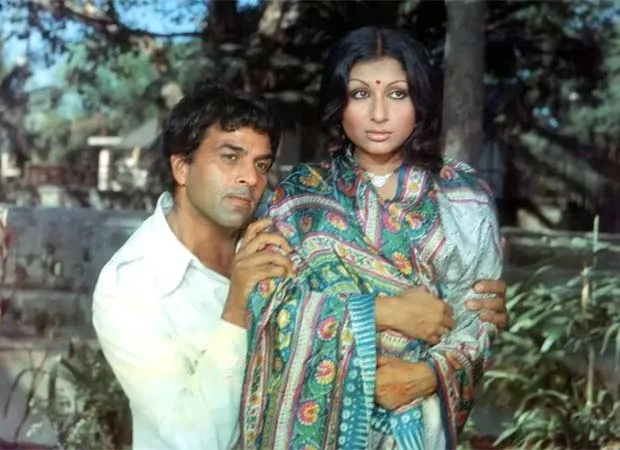 Legendary stars Sharmila Tagore and Dharmendra 