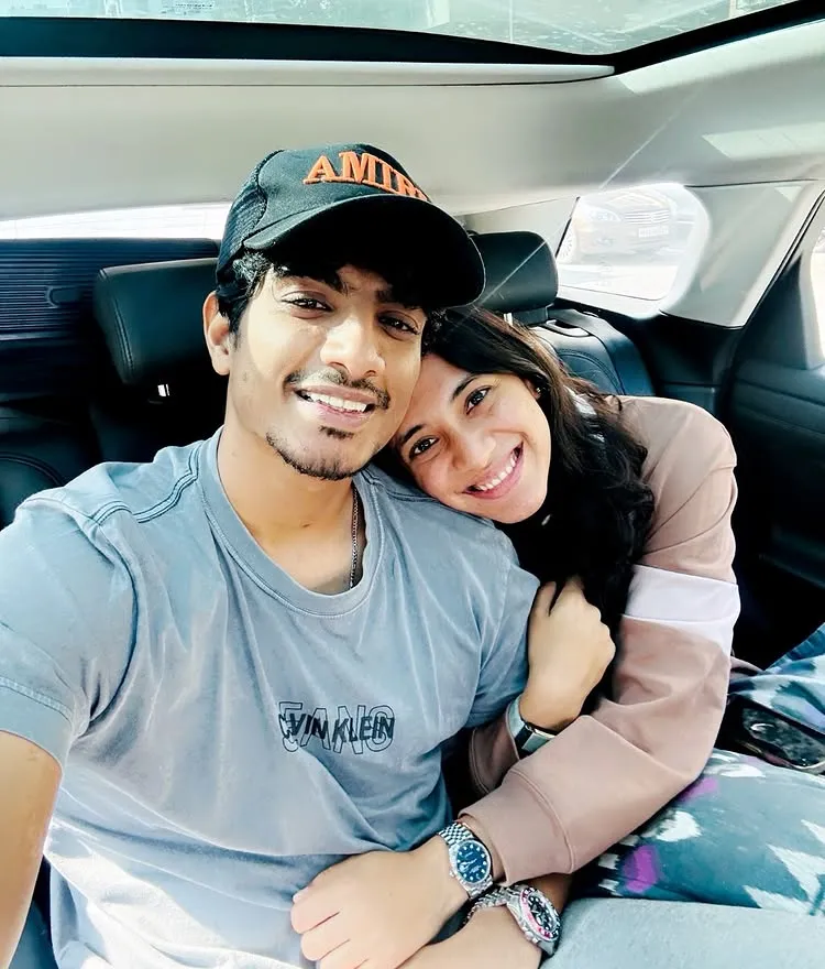 Palash Muchhal & Smriti Mandhana 