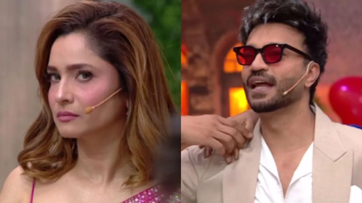 Ankita Lokhande और Vicky jain के बीच छिड़ा 'महाभारत', Laughter Chefs 2 के  सेट पर 'बिग बॉस' शुरू - Fight between Vicky Jain and Ankita lokhande in Laughter  Chefs 2