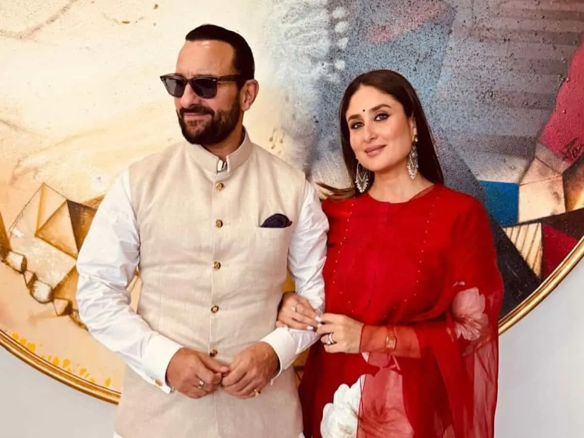 Kareena Kapoor and Saif Ali Khan 