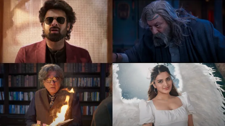 The Raja Saab Teaser Out! Prabhas Brings An Irresistible Swag In Two  Avatars; Sanjay Dutt, Boman Irani Surprise With Special Roles In This  Horror Comedy- Watch | Bollywood Bubble