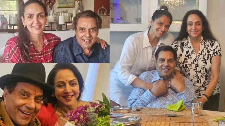 Hema Malini Shares UNSEEN Pics Of Dharmendra With Daughters Esha, Ahana Deol; Emotionally Remembers Late Husband Bollywood Bubble