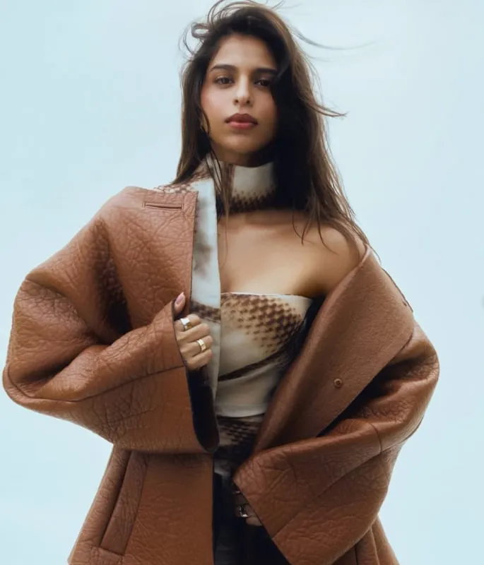 Suhana Khan brings Soft Power Dressing to Harper's Bazaar | DESIblitz