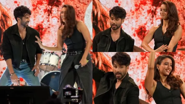 Shahid Kapoor, Triptii Dimri Groove To O'Romeo Song Paan Ki Dukaan In  Mumbai- Watch | Bollywood Bubble