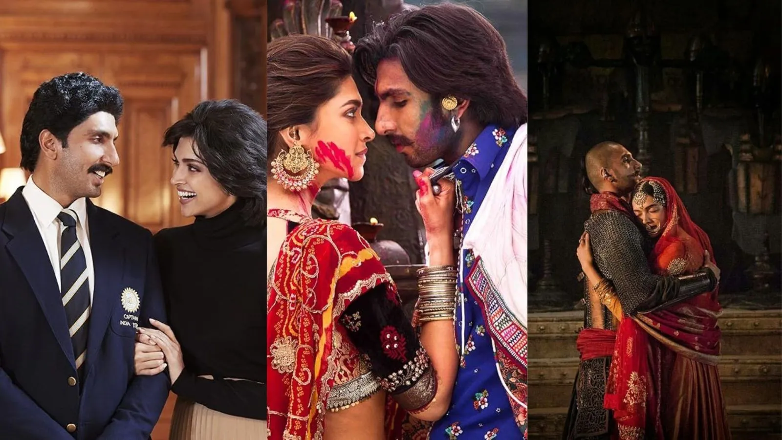 Deepika Padukone and Ranveer Singh movies to binge-watch