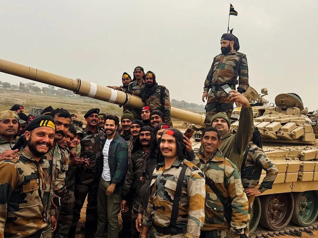 Varun Dhawan shares first glimpse from the sets of Border 2