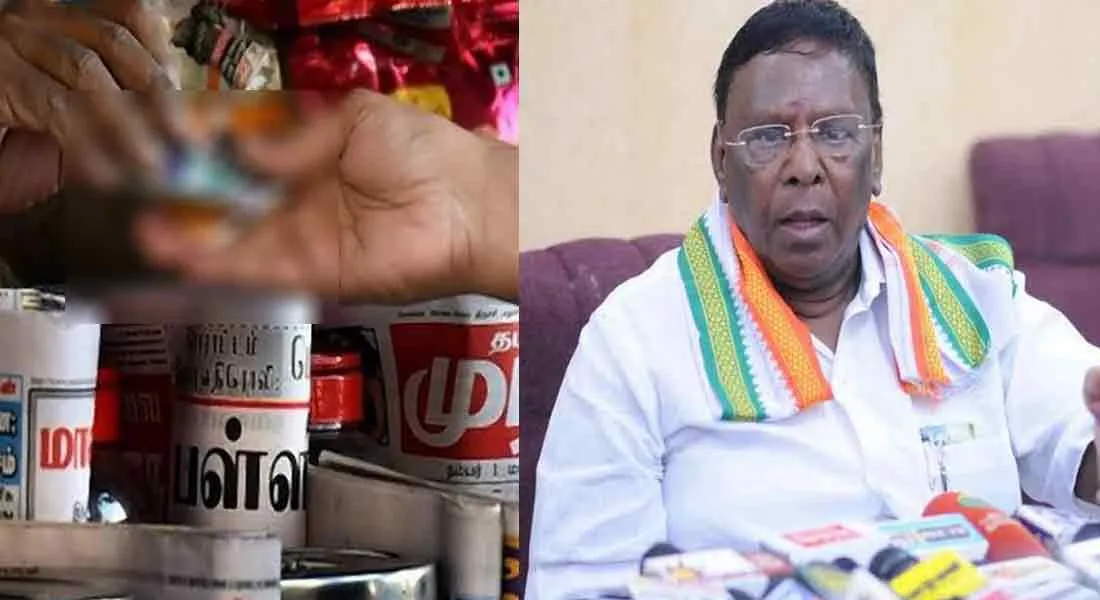 Puducherry bans sale of drugs - Chief Minister Narayanasamy