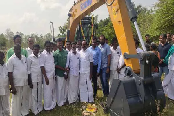 minister meyyanathan talks about water resources issue in pudukottai district 