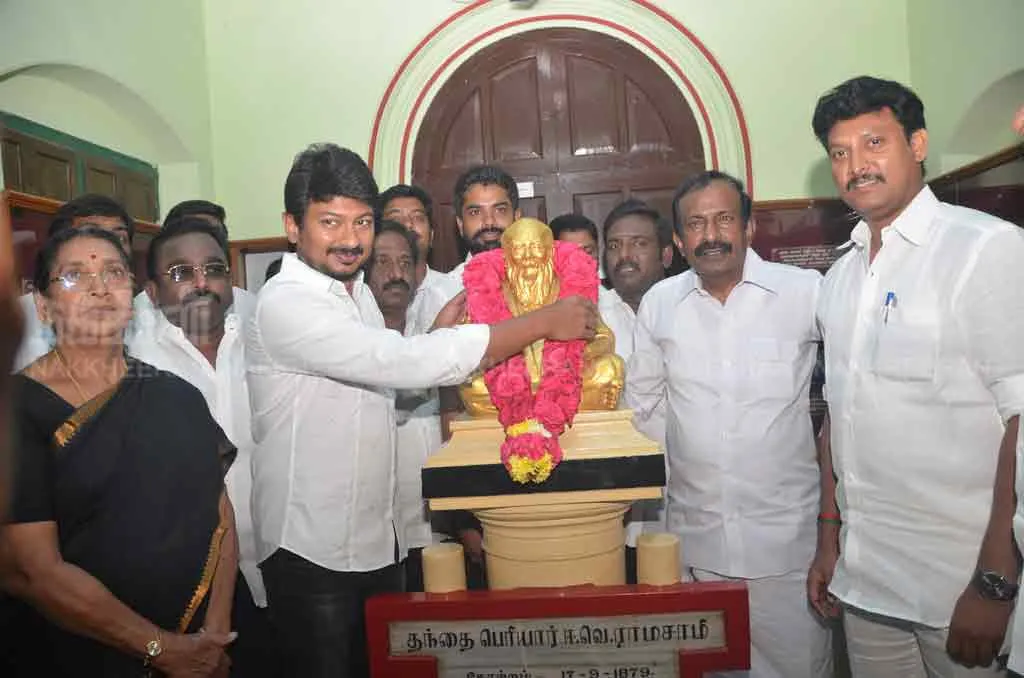  This is my grandfather's gurukulam ...! Udayanidhi  in Erode!