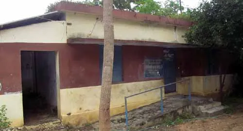 Damaged building