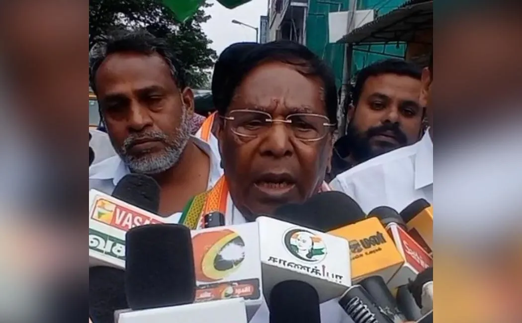 “Parties with 67% votes should come together and defeat BJP” - Former Chief Minister Narayanasamy