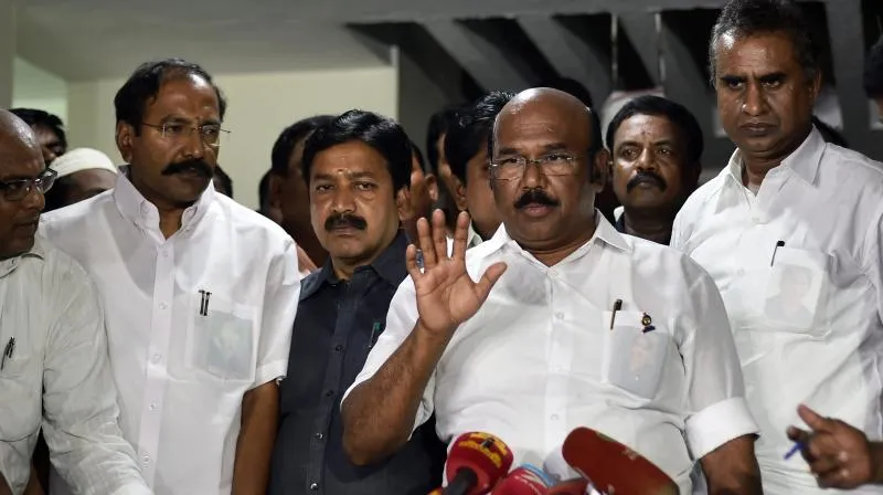 admk ministers