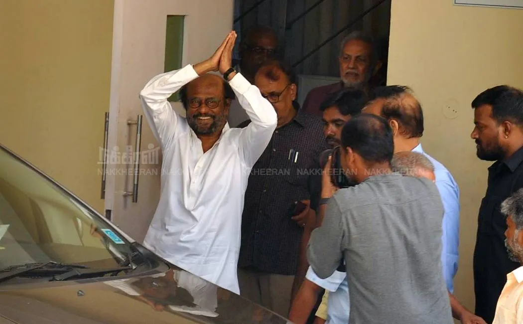  Actor Rajinikanth to meet executives again tomorrow