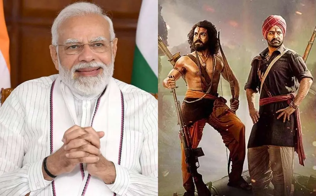 pm modi appreciate rrr team 