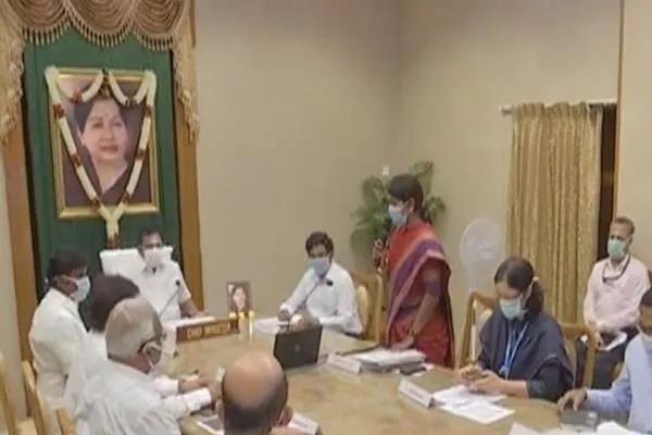 CM Palanisamy consultation with medical professionals