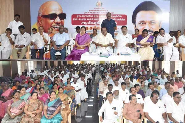 Lakhs of houses will be built under the Artist's Dream House says Minister sakkarapani