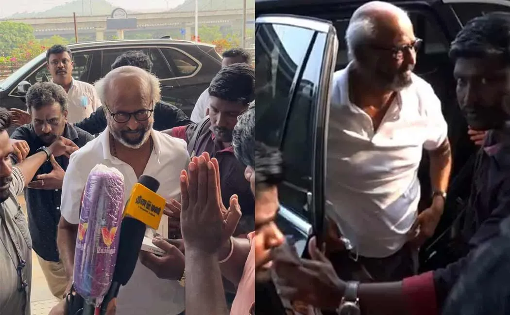Rajini went to Hyderabad for jailer shooting 