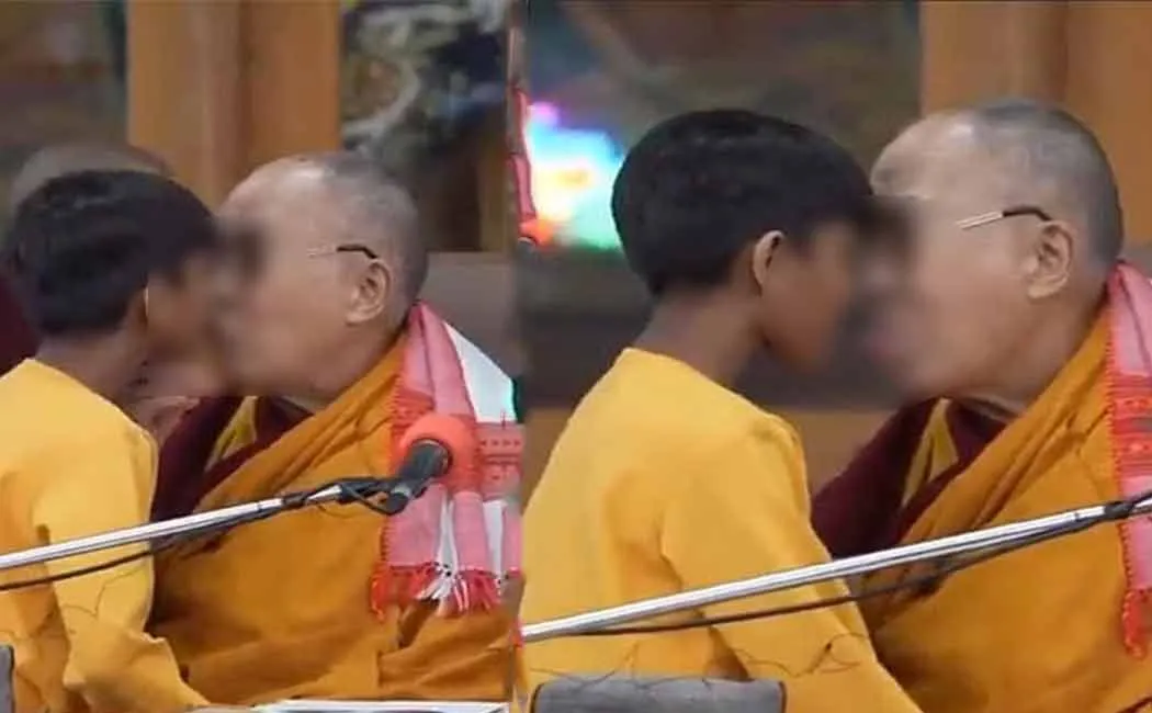 Kiss the boy on the lips; Dalai Lama's Action on Controversy