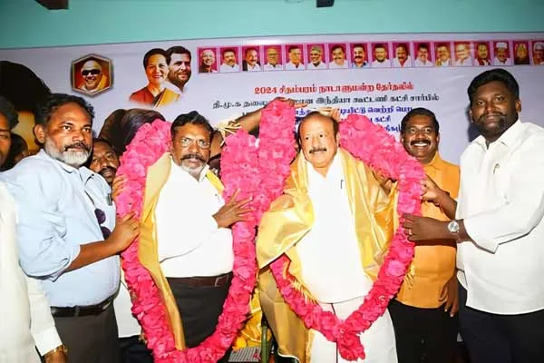 Election verdict is a lesson for BJP says Thirumavalavan MP