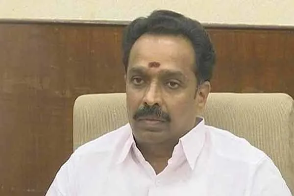Complaint that Mr. Vijayabaskar has usurped land worth Rs.100 crores