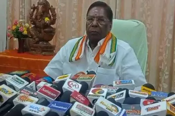 former cm narayanasamy talks about rangasamay statement 