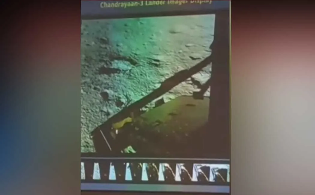  Ch-3 Rover ramped down from Lander and  India took walk on the moon 