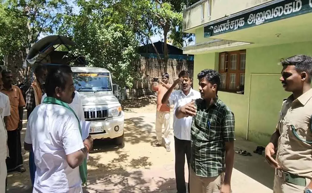 Ring bribe to ranger to graze goats in Dharmapuri forest