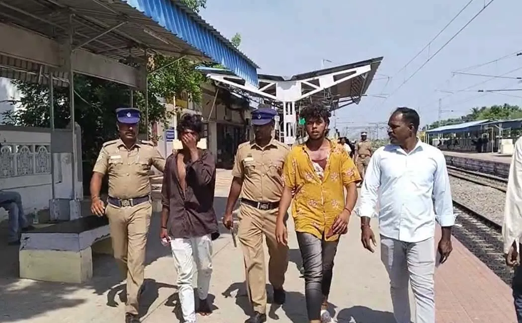 person was arrested for trampling at Thiruvalangadu railway station