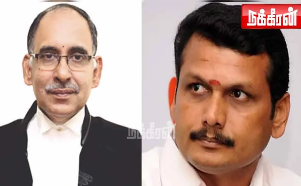 details about third judge CV Karthikeyan in Senthil Balaji case