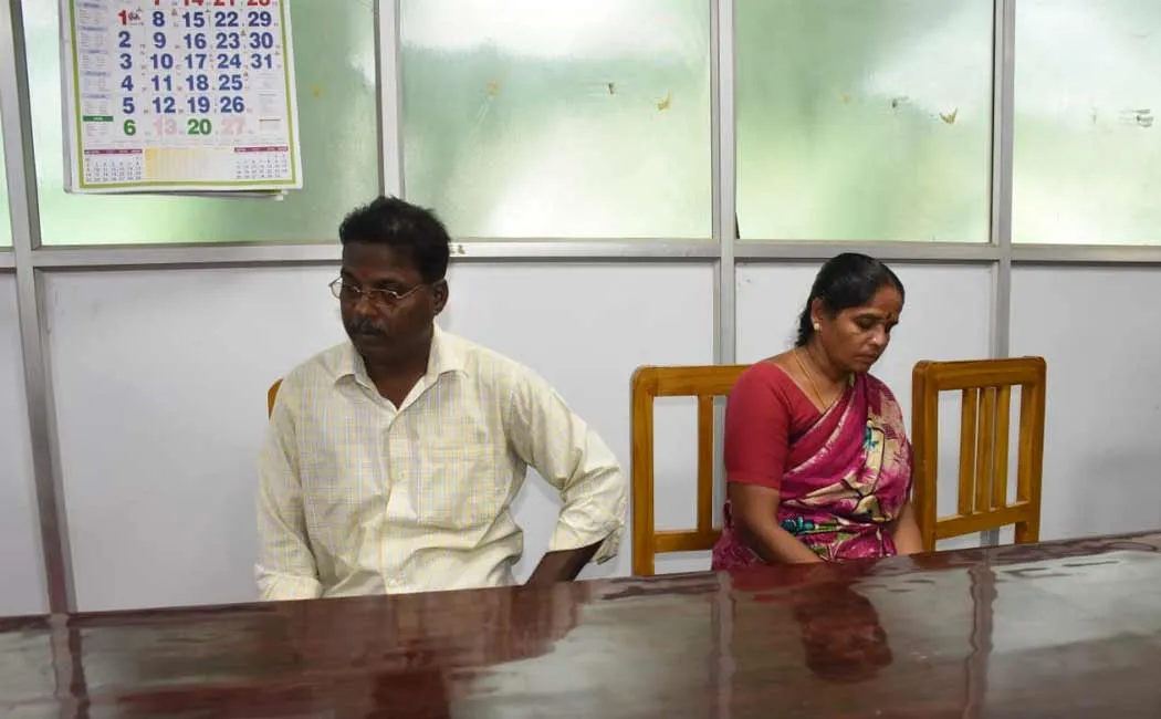  female village assistant who was caught stealing Rs 5000 bribe was arrested