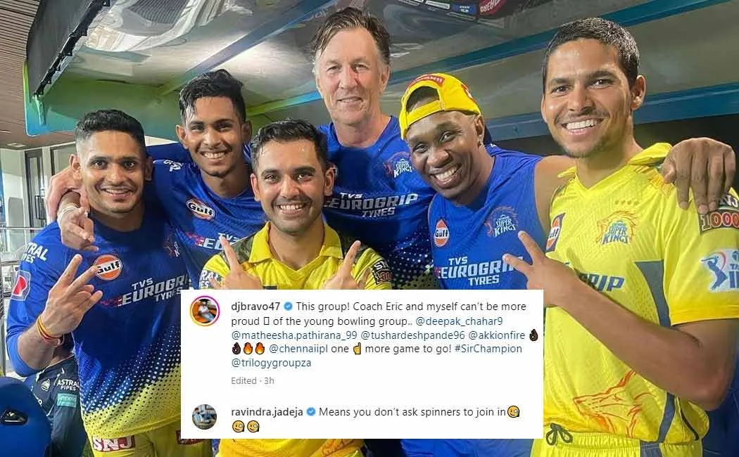 Trouble between Jadesha and Bravo csk ipl