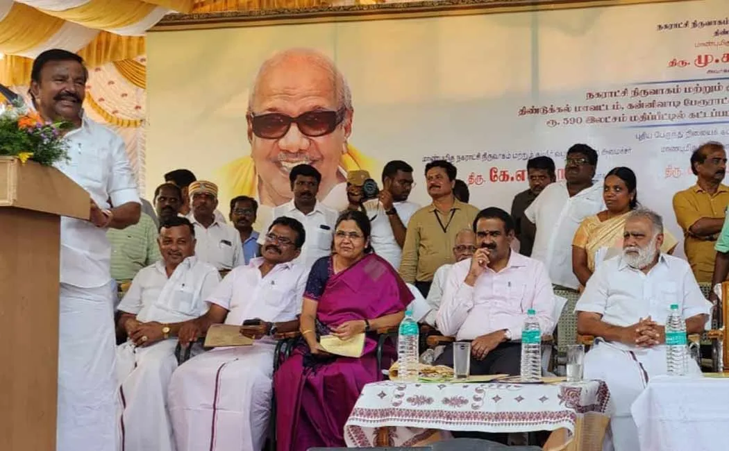 I.Periyaswamy worked tirelessly for the welfare of the people says Minister K.N. Nehru