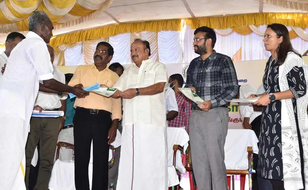 Agriculture Minister who provided welfare assistance worth Rs.5 crore to Kattumannarkovil