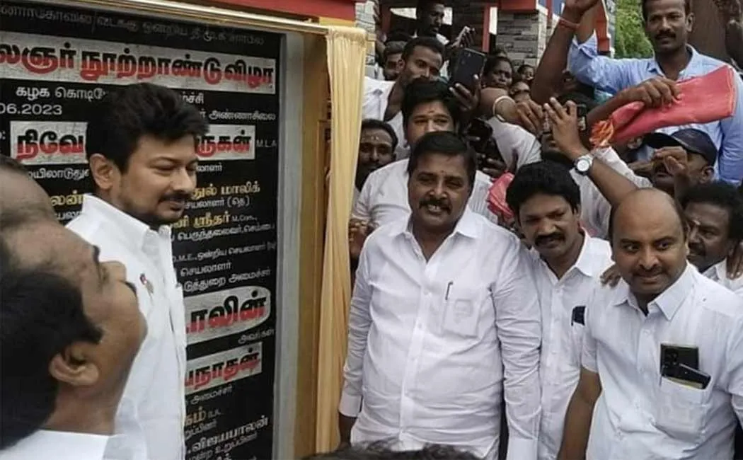 Modi will go abroad even without a pilot, not without Adani says Minister Udhayanidhi