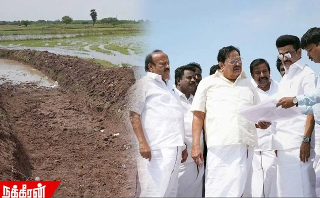  Chief Minister mk stalin is personally inspecting the drilling work in thanjavur