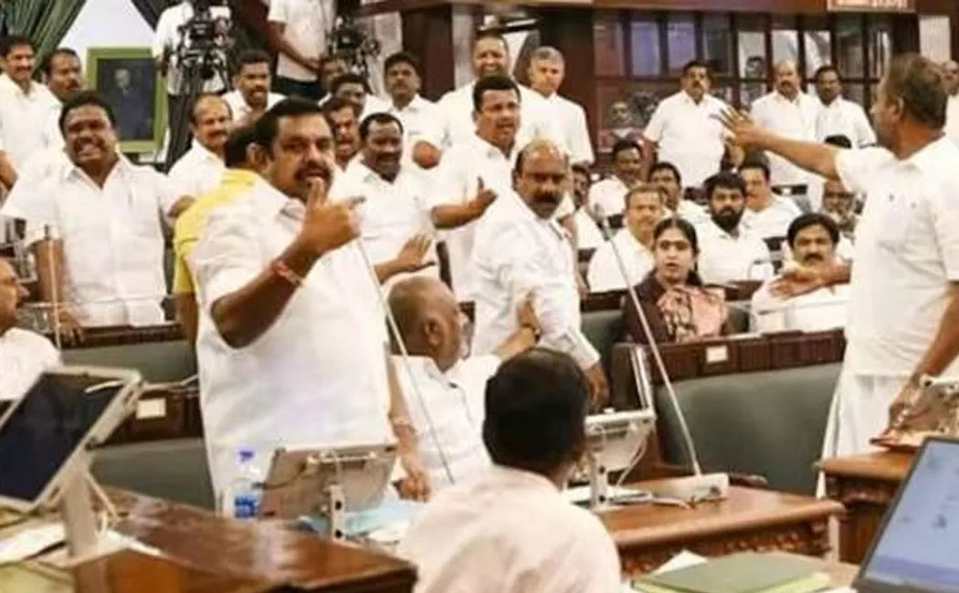 o panneerselvam and edappadi palanisamy tn assembley  issues 