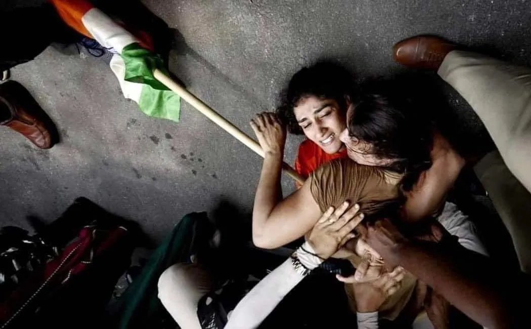  case has been registered against the wrestlers who marched towards the new Parliament