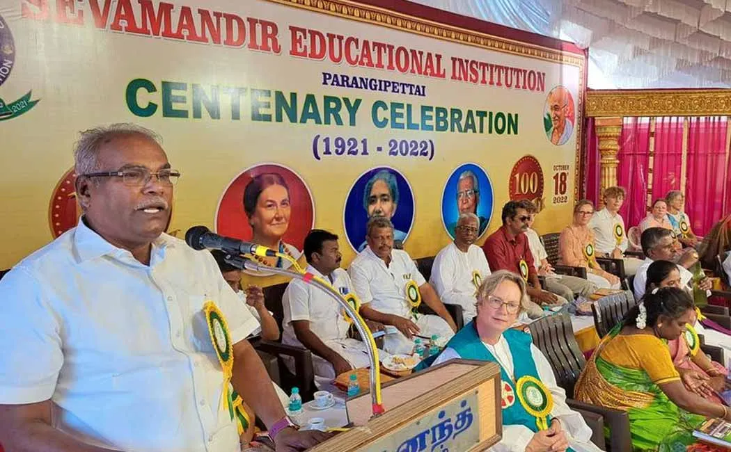 k balakrishnan talk about Sevamandir School 