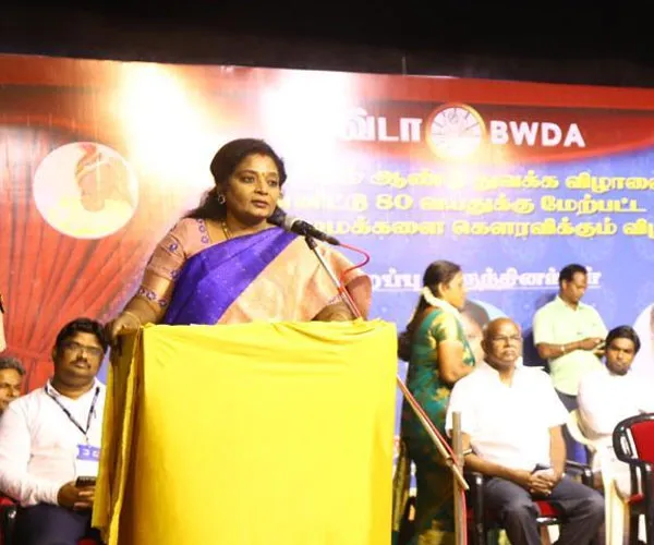 governor Tamilisai said government taking steps study medicine through Tamil