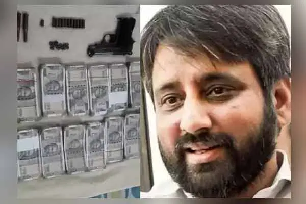 AAP MLA arrested with two unlicensed guns in anti-graft department raid