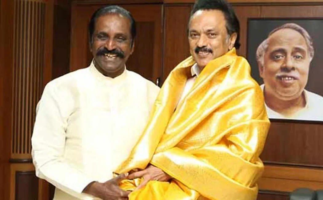 vairamuthu tweet about cm mk stalin
